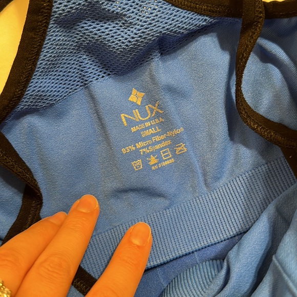 Blue Workout Tank - Picture 3 of 5